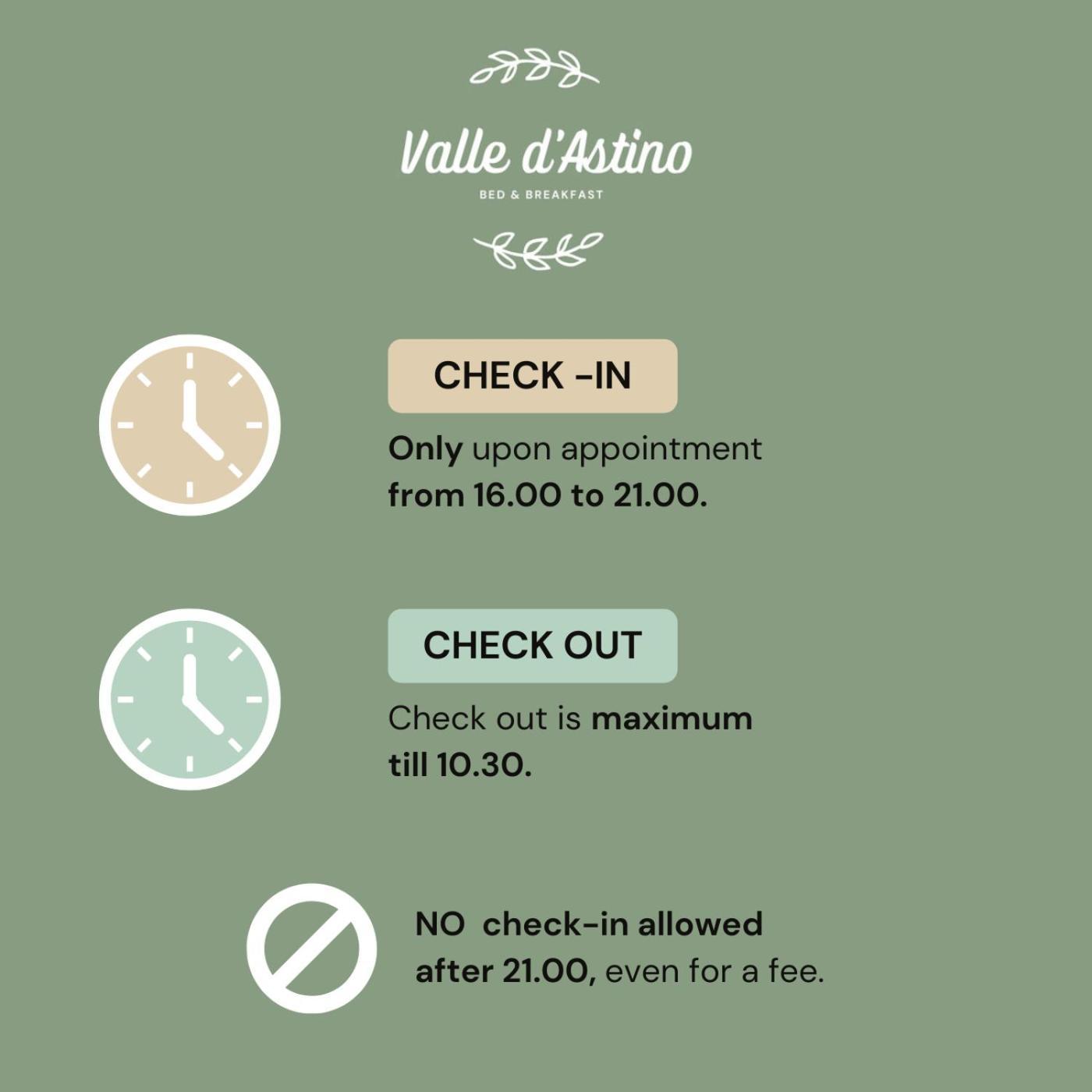 B&B Valle D'Astino Bergamo Eksteriør billede